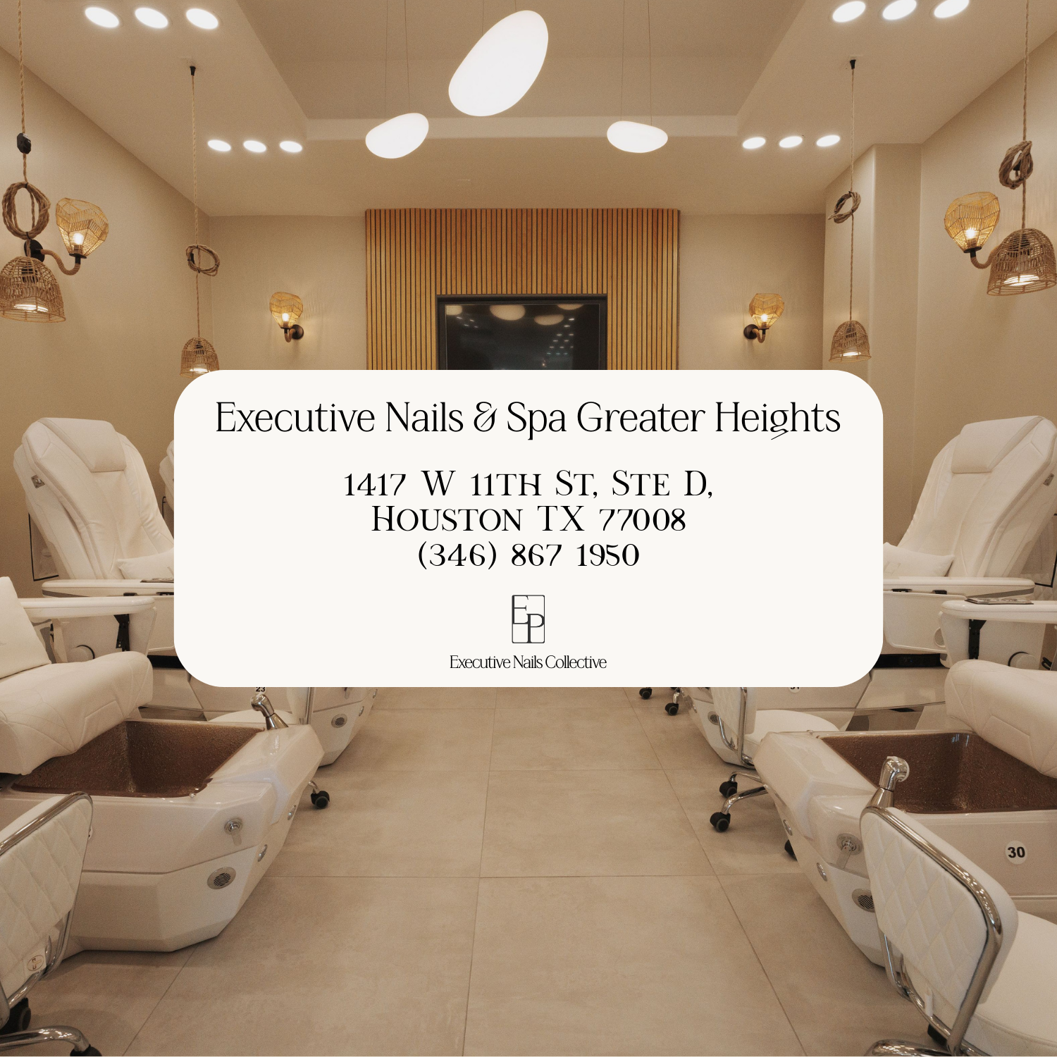 Executive Nails & Spa Greater Heights logo